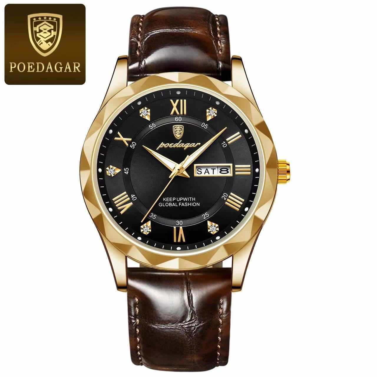 POEDAGAR 615L NEW Coffee Gold Black