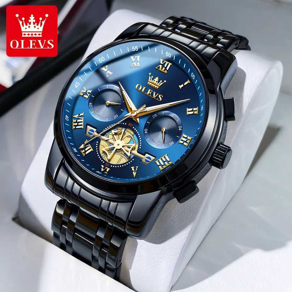 OLEVS 2859 NEW Black Blue